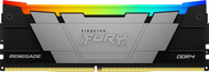 Memorie Kingston Fury Renegade RGB, DDR4, 16 GB, 3600 MHz, CL16, KF436C16RB12A/16