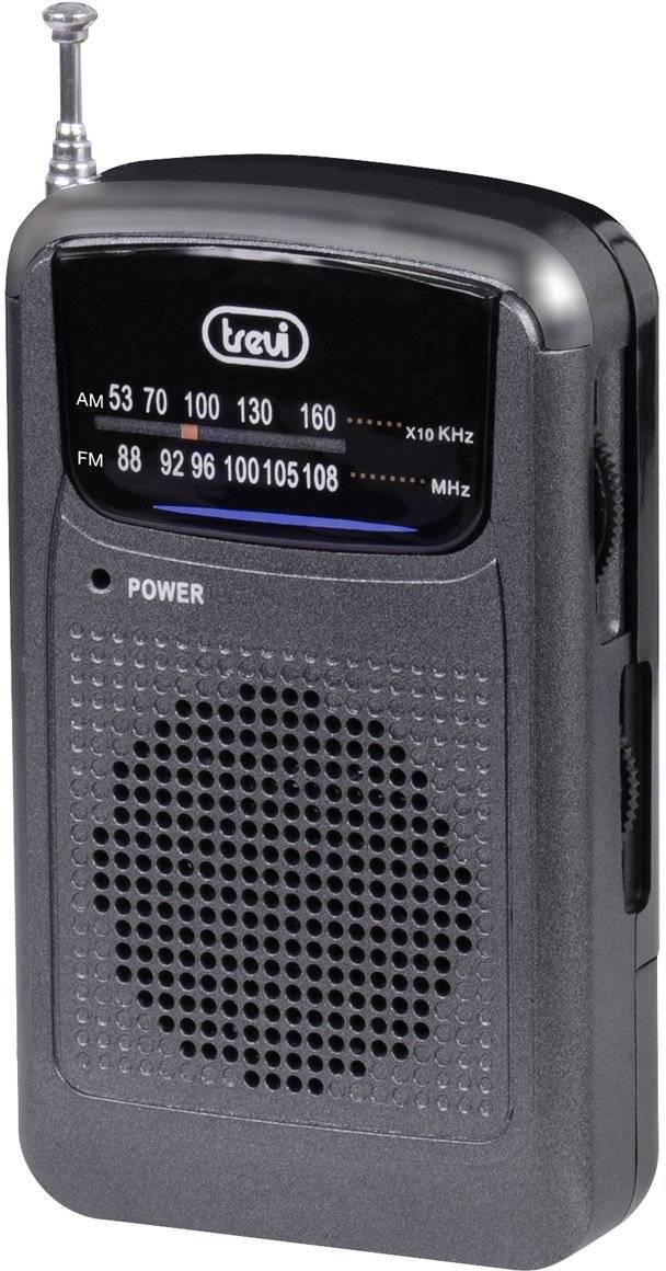 Radio portative Trevi RA 710, kompakte, e zezë