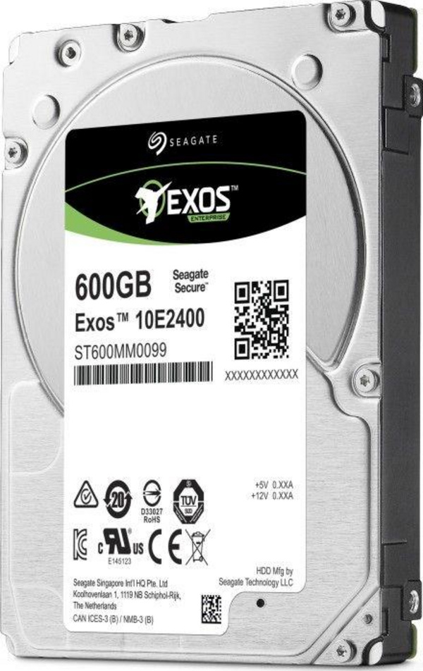 Диск за сервер Seagate Exos E 10E2400 600GB 2.5'' SAS-3 (12Gb/s)