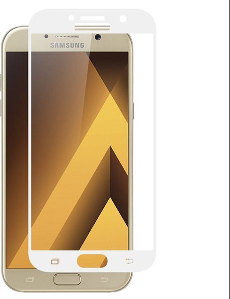 Xham mbrojtës Mocolo TG+ 3D për Samsung Galaxy A3 2017, 9H, i bardhë