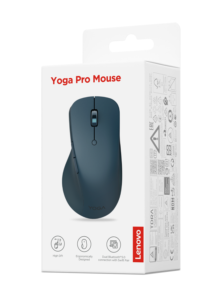 Maus Lenovo Yoga Pro, i kaltër
