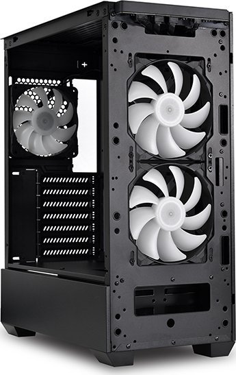 Kasë Lian Li LANCOOL 205 Mesh C ARGB, e zezë, Midi Tower