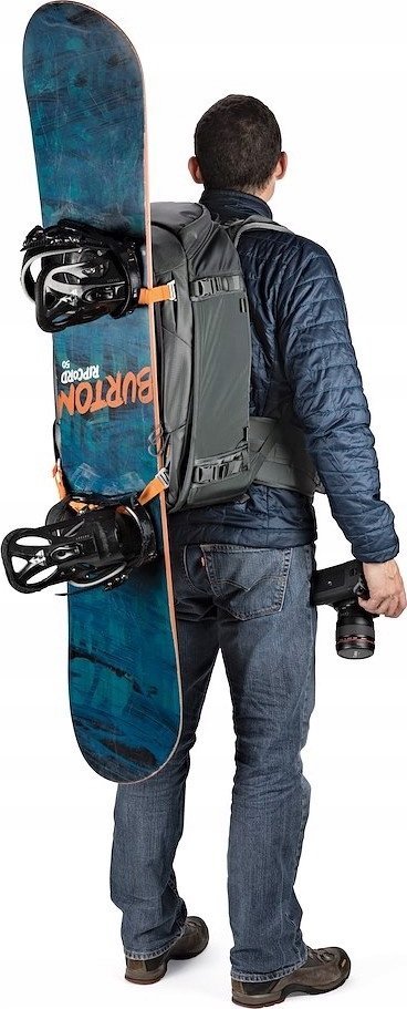 Çantë shpine fotografike Lowepro Whistler BP 450 AW II, e madhe, gri