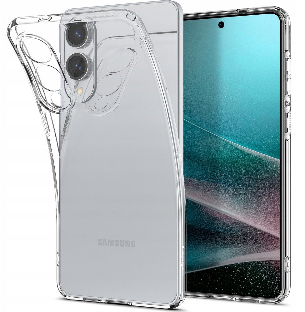Futrollë Spigen Crystal Flex për Samsung Galaxy S25 Edge, TPU fleksibël, transparente