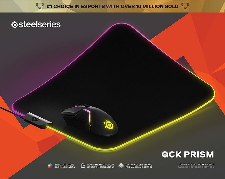 MausPad SteelSeries QcK Prism Cloth M