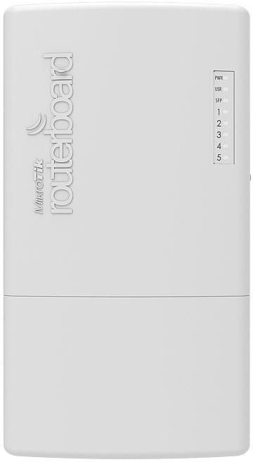 Firewall rrjeti MikroTik PowerBox Pro MT RB960PGS-PB, 5x Gigabit PoE, port SFP, i bardhë
