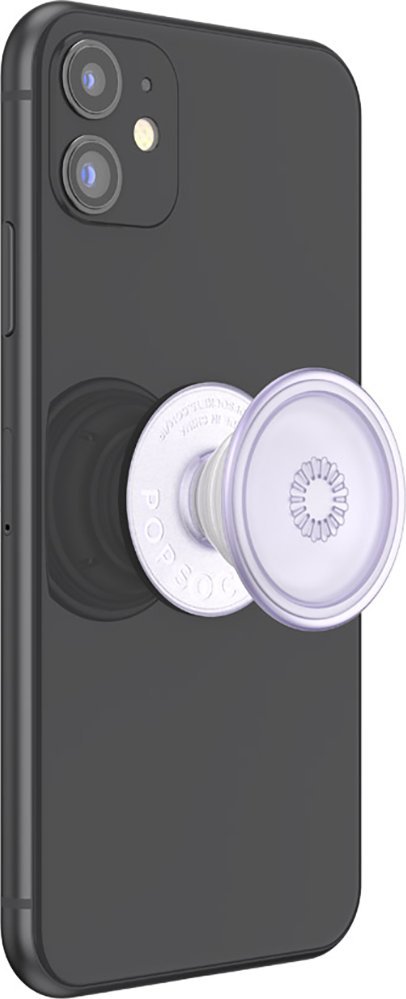 Mbajtëse telefoni PopSockets PopGrip Adhesive Plant Based, me kickstand, majë e këmbyeshme, dusty lavender