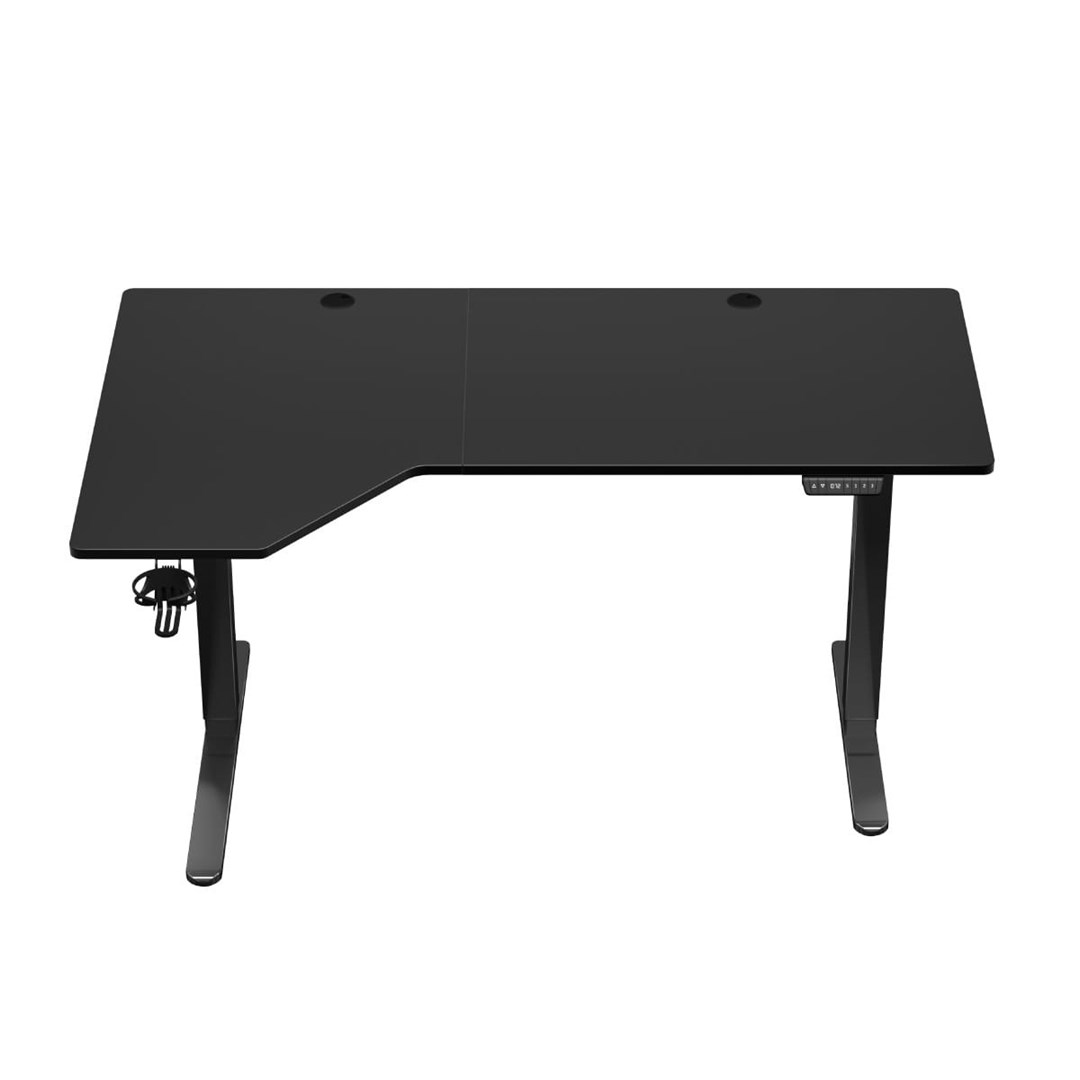 Tavolinë elektrike Huzaro Hero 9.1, 145 x 60 cm, lartësi 72-120 cm, e zezë