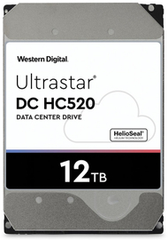 Disk Western Digital Ultrastar DC HC520 HUH721212ALE604, 3.5", 12TB, SATA III, i argjendtë