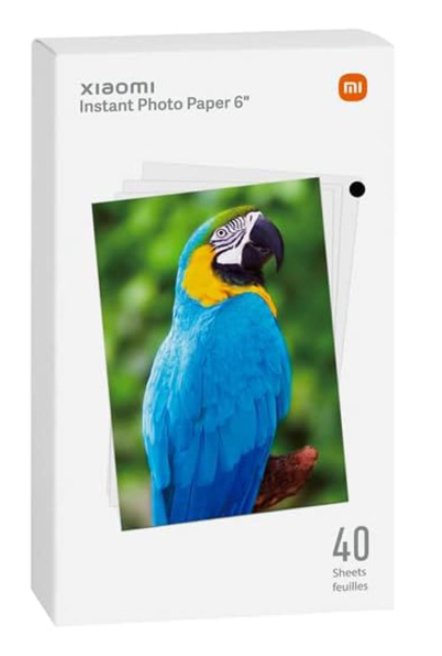 Letër fotografike Xiaomi Photo Printer Paper, 6", me shkëlqim, 40 fletë