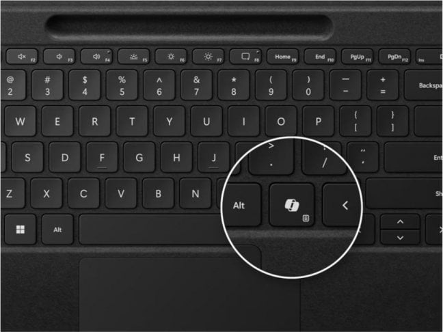 Tastierë Microsoft Surface Pro Flex Keyboard, layout Eng Intl, e zezë