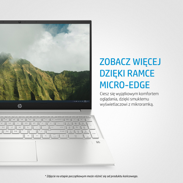 Laptop HP Pavilion 15-EH1070DX, 15.6'', AMD Ryzen 7, 8GB RAM, 512GB SSD, AMD Radeon Graphics, i kaltër