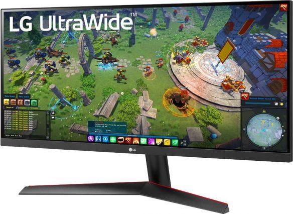 Foto e Monitor LG UltraWide 29WP60G-B, 29", UWHD, i zi/ kuq