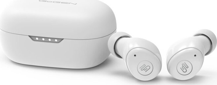 Kufje pa tela GoGEN TWS BUDDIES evo 2, Bluetooth, USB C, të bardha