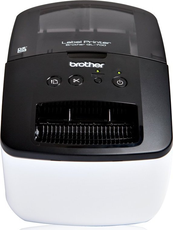 Printer etiketash Brother QL-700, prerje automatike, USB, i bardhë