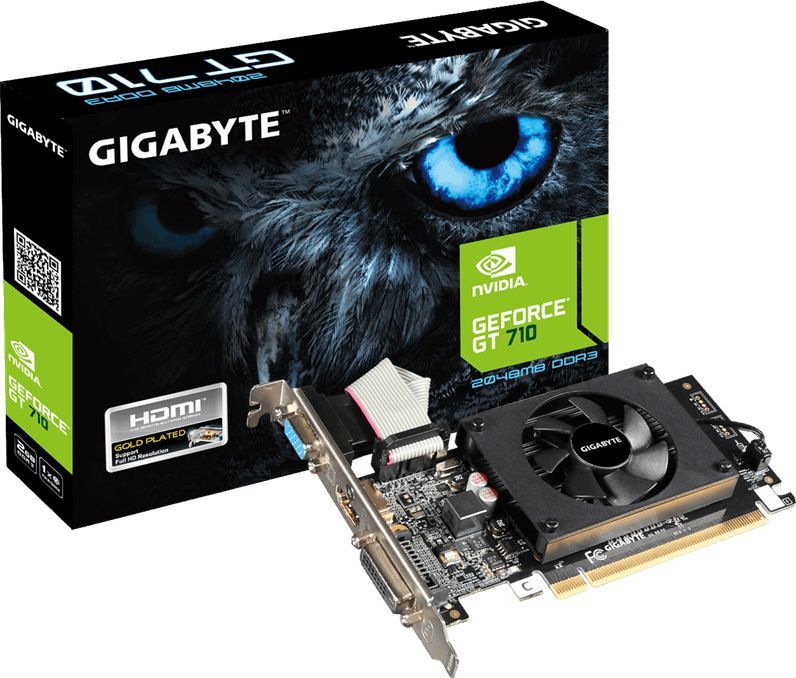 Kartelë grafike Gigabyte GeForce GT 710, 2GB DDR3