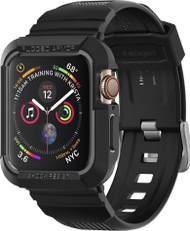 Mbrojtëse Spigen Rugged Armor ”PRO” për Apple Watch 4 (44mm), e zezë