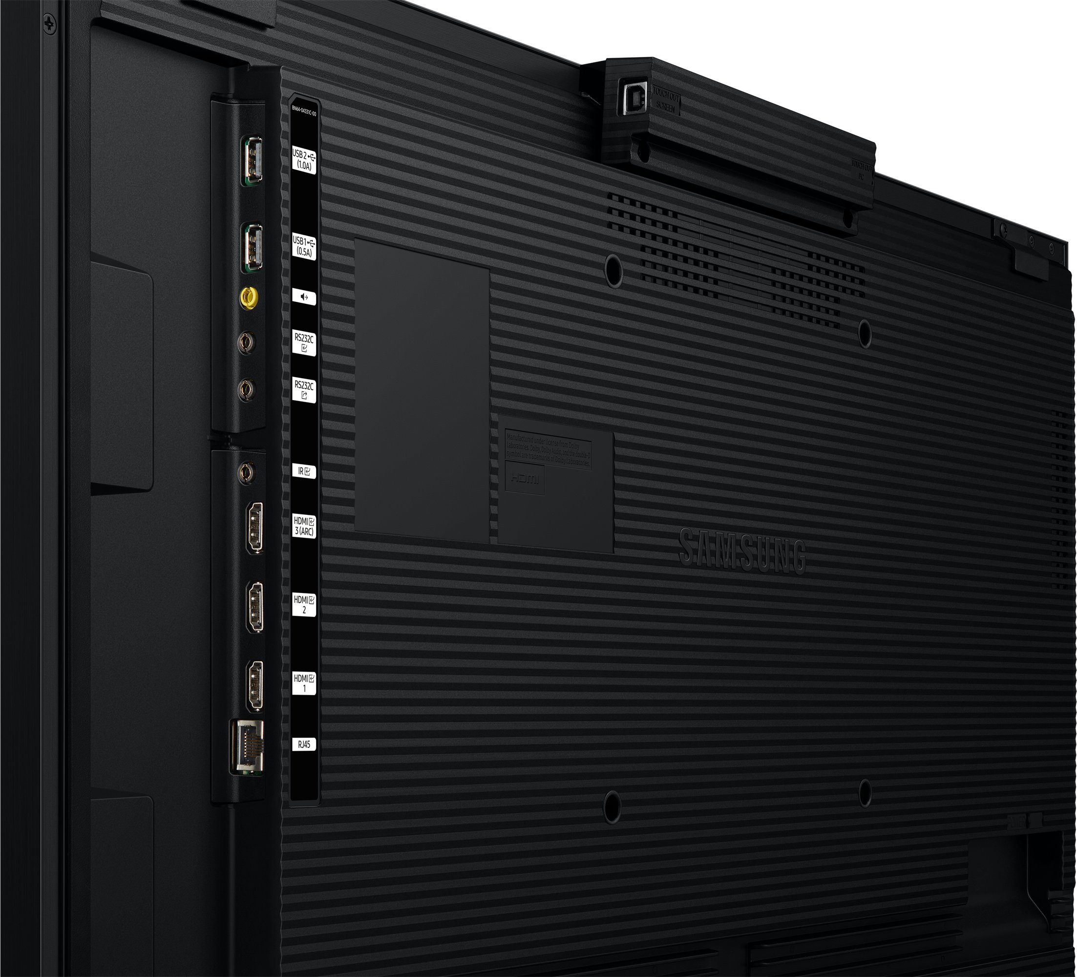 Ekran profesional Samsung Smart Signage QM32C T, 32", Full HD, me prekje, i zi