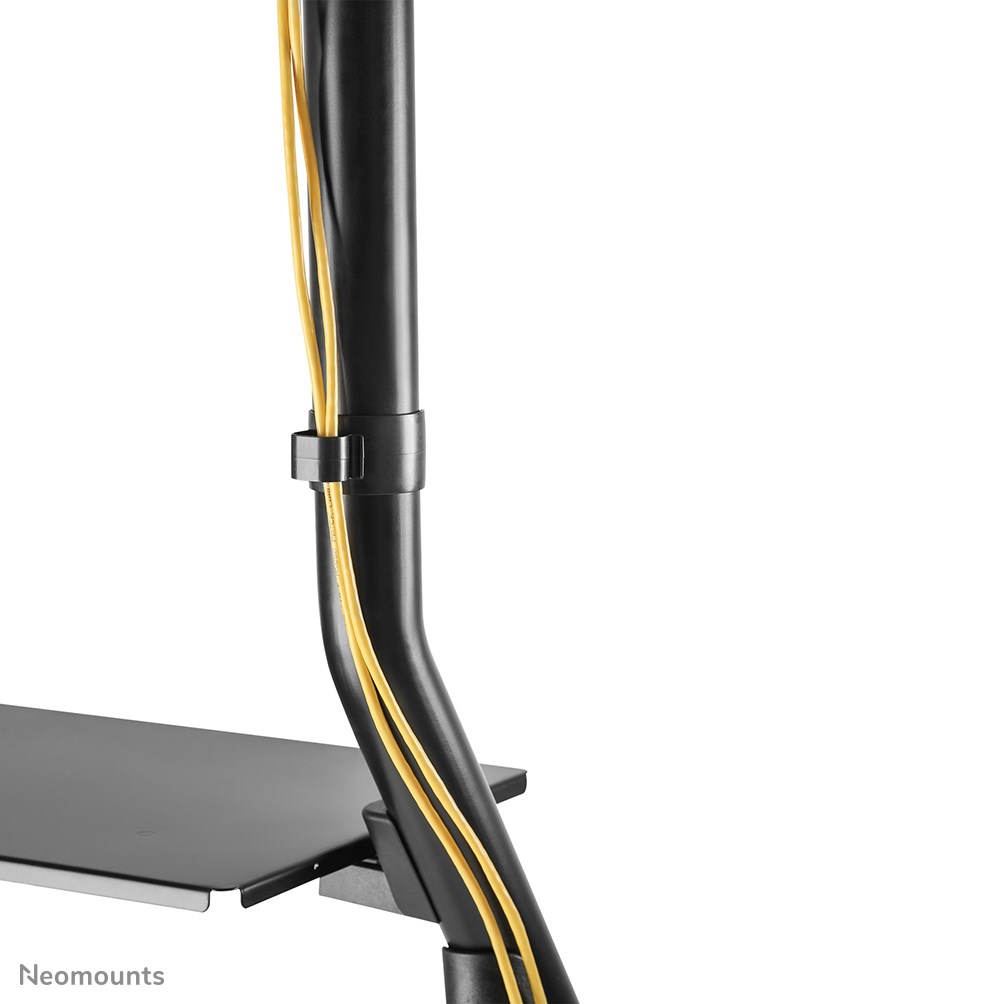 Karrocë televizori Neomounts NS-M3800BLACK, 60"-100", 100kg, e zezë