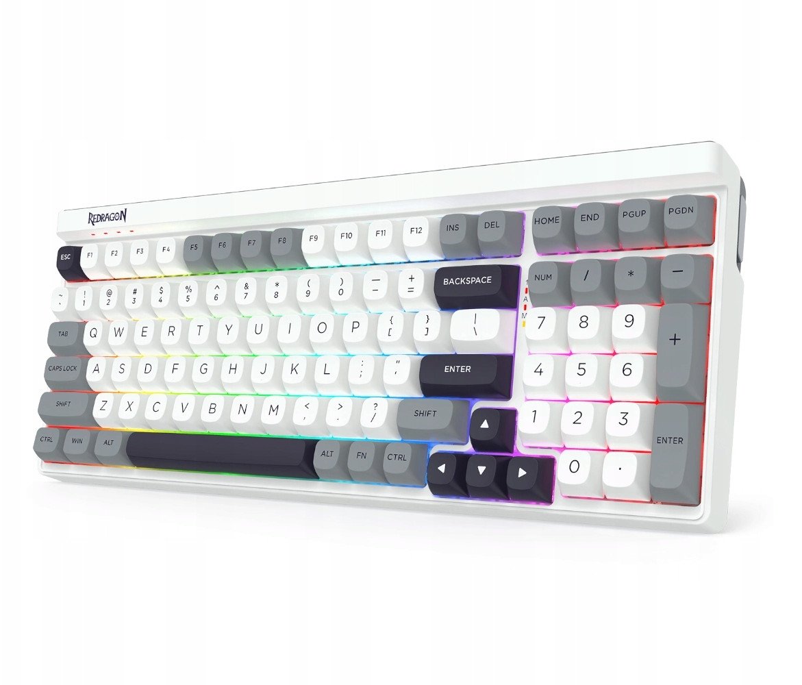 Tastierë mekanike Redragon K656 PRO, wireless 3 moda, RGB, 100 taste