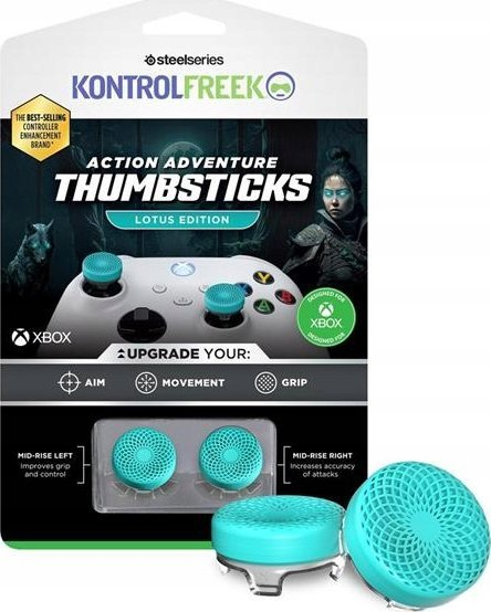 Këllëf thumbstick SteelSeries 7102 XBX Kontrol Freek, për Xbox, Lotus Green