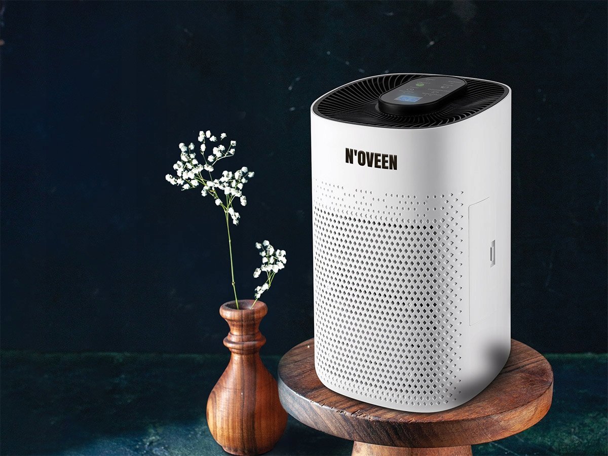 Dehumidifikues N'oveen DH450, 70W, depozitë 1L, i bardhë