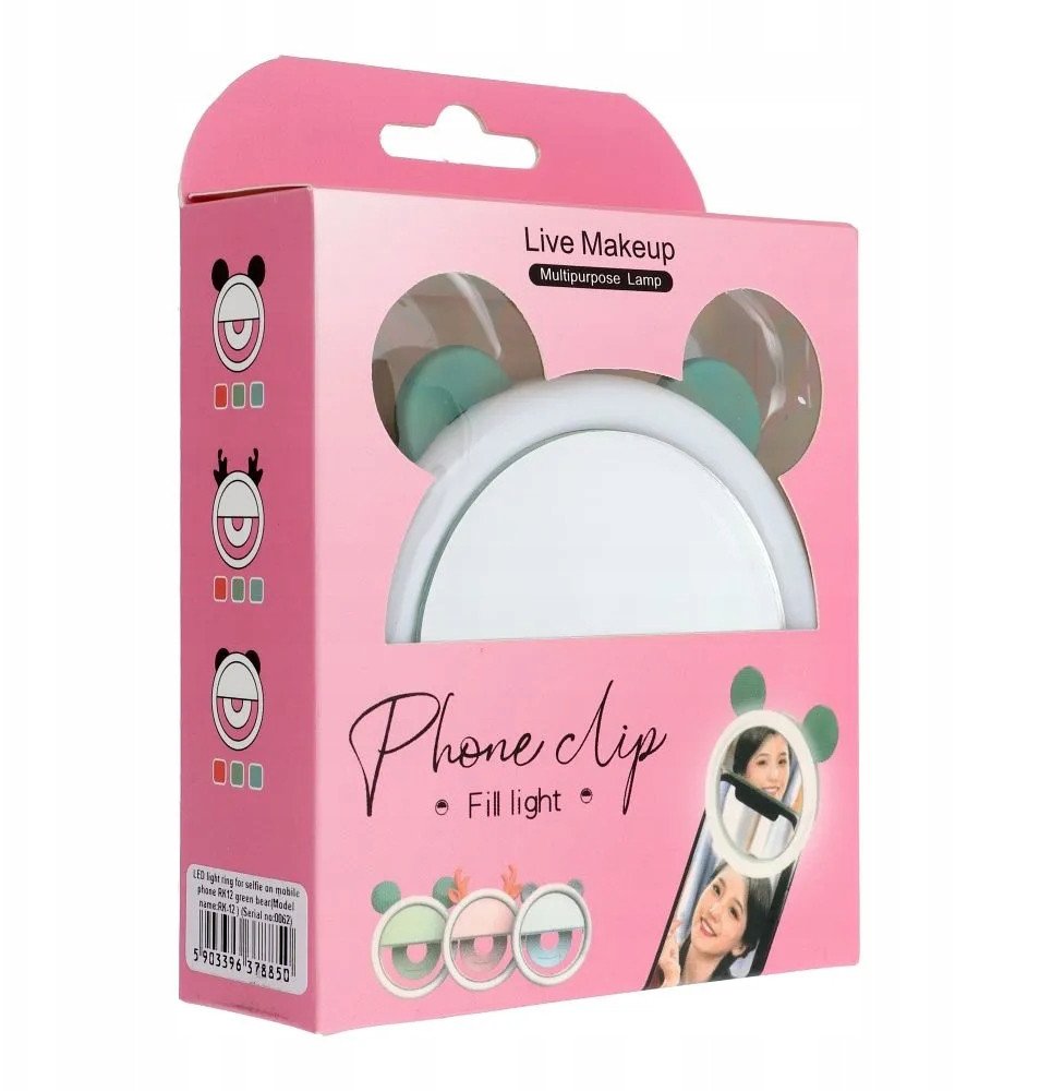 Dritë unazore LED Mi RK12 për selfie, portë USB C, e gjelbër
