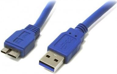 Kabllo USB Techly, 3m, e kaltër