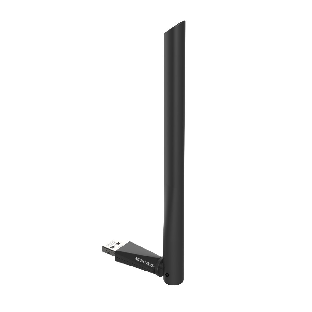 Përshtatës Wi-Fi Mercusys MA30H AC1300, USB, e zezë