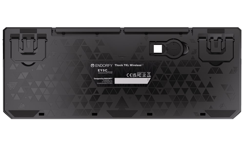 Tastierë ENDORFY Thock TKL Wireless CZ Red, mekanike, e zezë