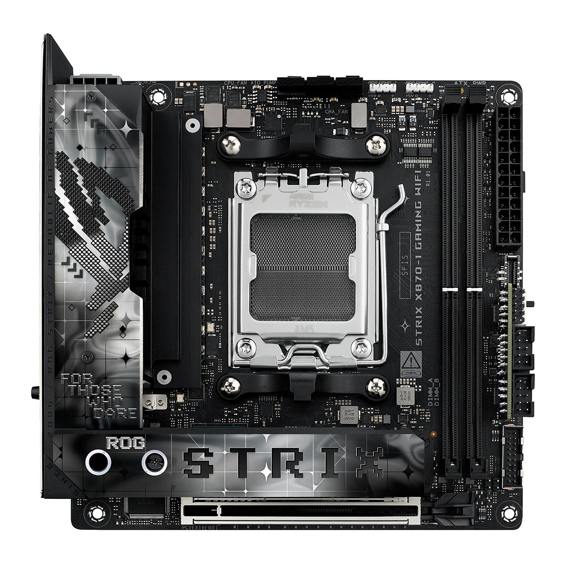 Pllakë amë ASUS ROG STRIX X870-I GAMING WIFI AM5 Mini-ITX