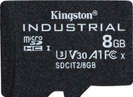 Kartë e memories Kingston Industrial microSDHC, 8GB, Class 10 UHS-I/U3, A1 V30