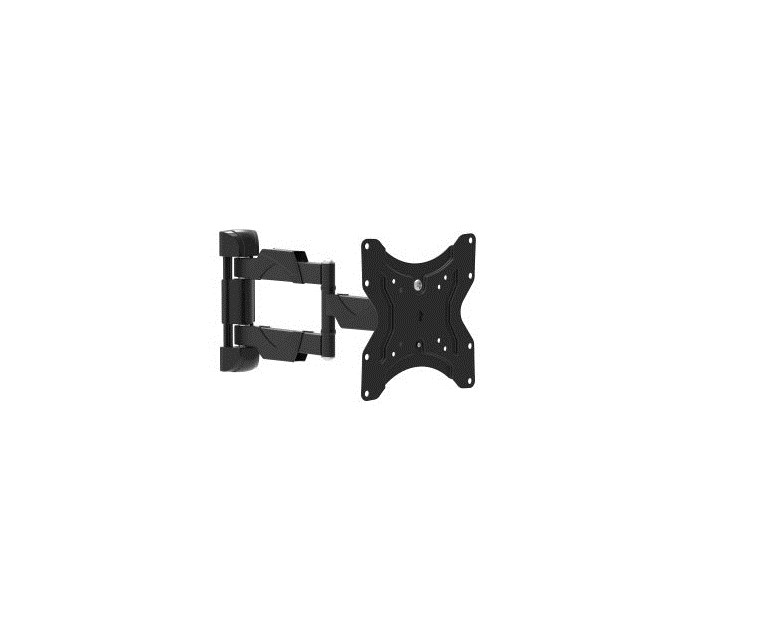 Mbajtëse muri për TV Maclean MC-742, 13-42", VESA 200x200, 30kg, e zezë