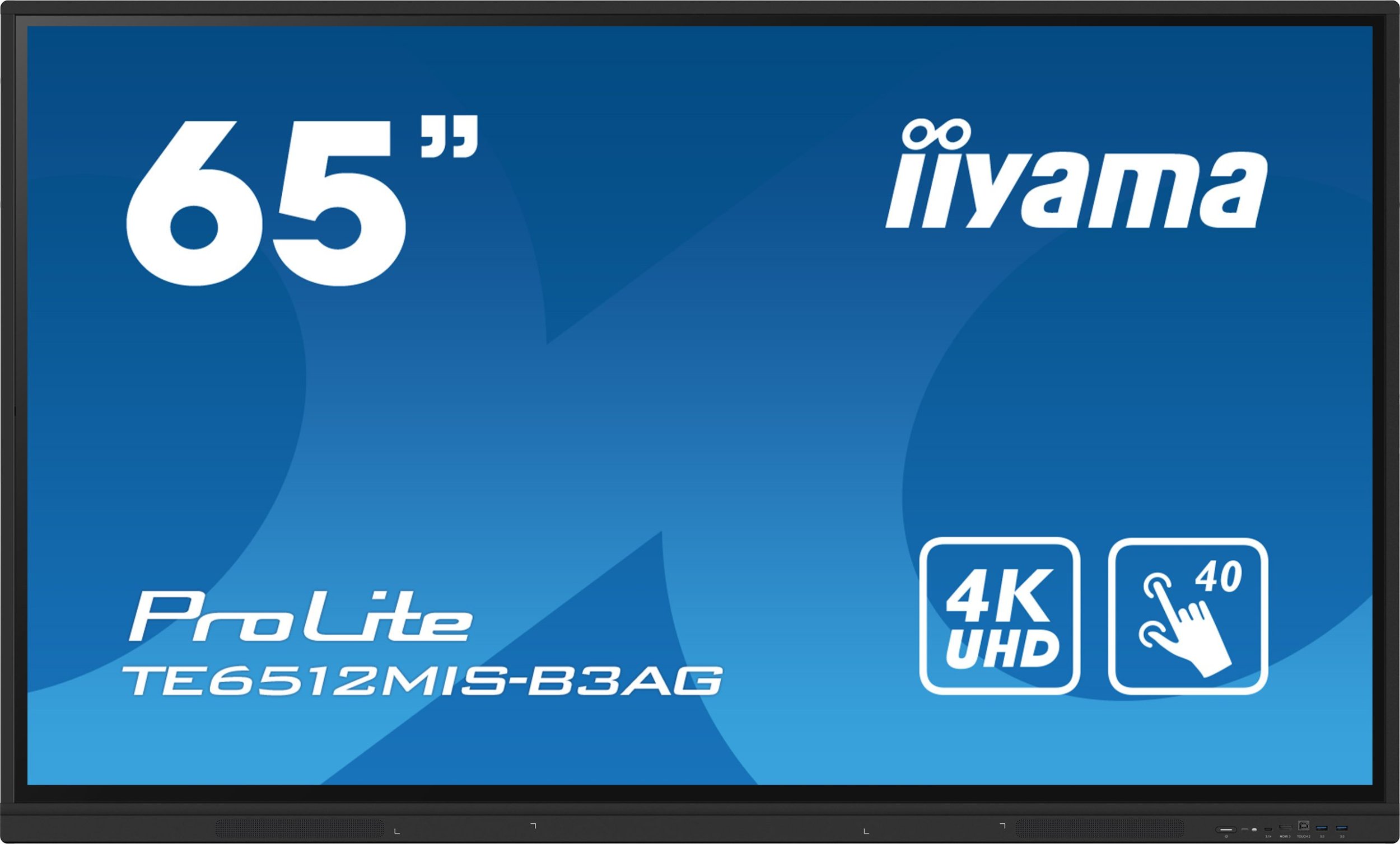 Ekran interaktiv Iiyama 65", 4K UHD, Android 11, i zi