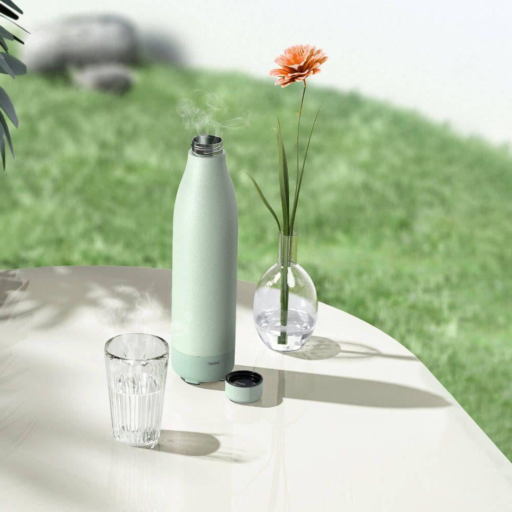 Termus me altoparlant Bluetooth Remax RB-M5 66°, 400ml, rozë