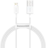Kabllo Baseus, USB A / Lightning, 1 m, e bardhë