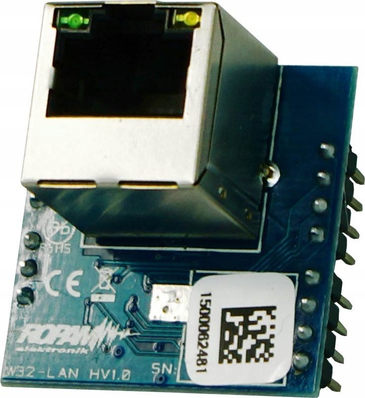 Modul Ethernet Ropam EXP-LAN NeoGSM-IP, RJ45 10/100, zgjerues paneli, i bardhë