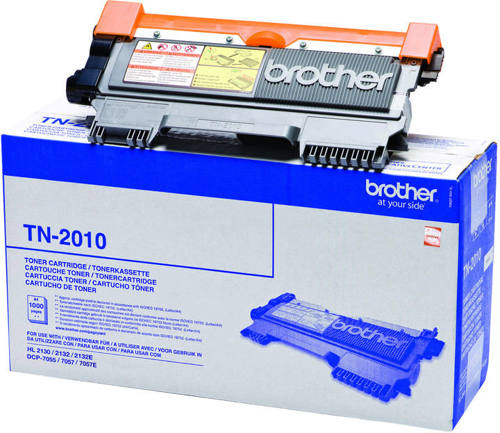 Toner për printer Brother TN-2010, i zi