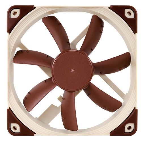 Ftohës Noctua NF-S12A FLX, 12 cm, i bronztë / bezhë