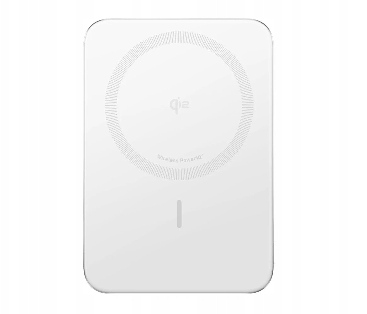 Powerbank Anker MagGo Power Bank 5K Slim, 5000mAh, MagSafe Qi2, бела