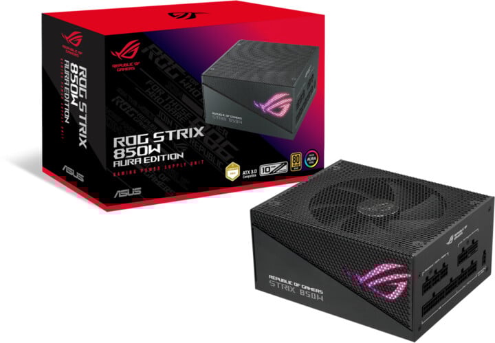 Burim energjie ASUS ROG STRIX 850W Gold Aura Edition - 850W