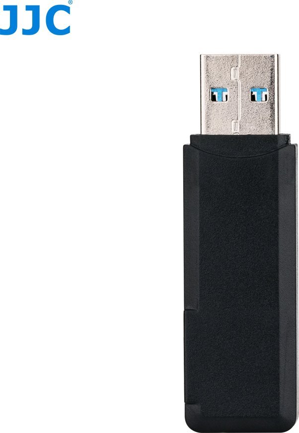 Читач на мемориски картички JJC CR-SDMSD1, SD SDHC SDXC, microSD SDHC SDXC, црн