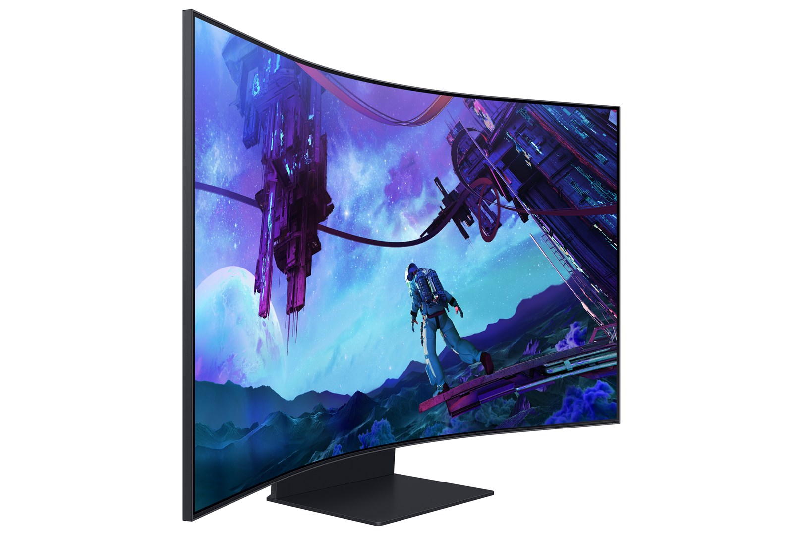 Monitor Samsung Odyssey S55CG970NU, 55", 4K LED, i zi