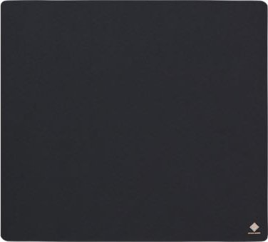 Mousepad gaming DELTACO GAM-063, 45x40 cm, prej pëlhure, i zi