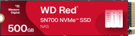 Disk SSD WD Red SN700, 500GB, M.2 2280 PCI-E x4 Gen3 NVMe