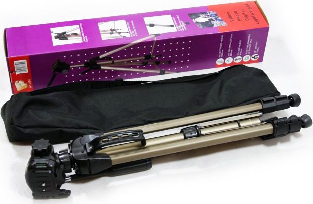 Tripod për telefon Fancier SB4164, 1.8 m, telekomandë Bluetooth, i zi