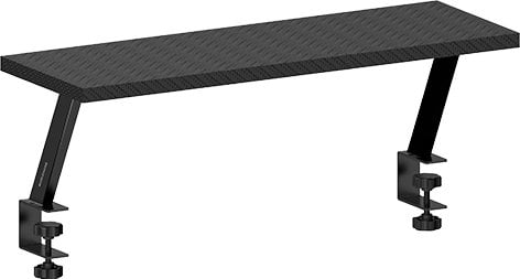 Mbajtëse monitori Mars Gaming MGDS, 60x20cm, bazament i ngritur, e zezë