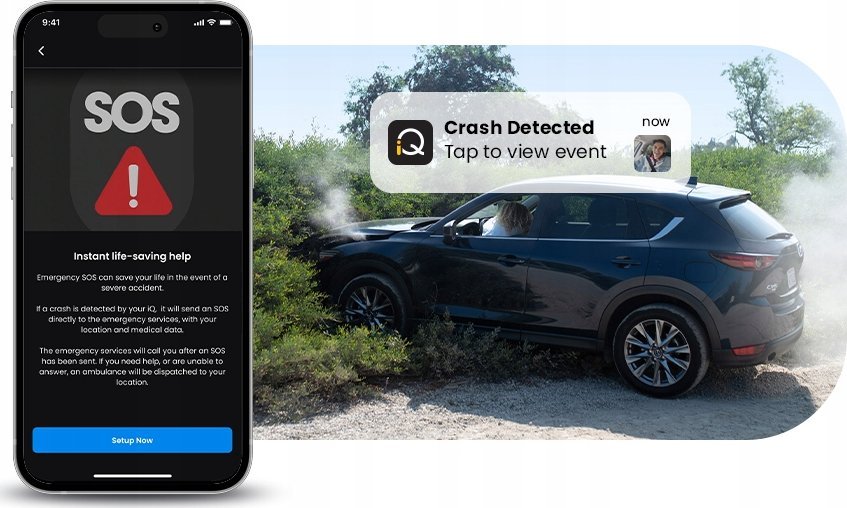 Kamerë makine Nextbase IQ 2K, Ultra HD 2K, 30fps, e zezë