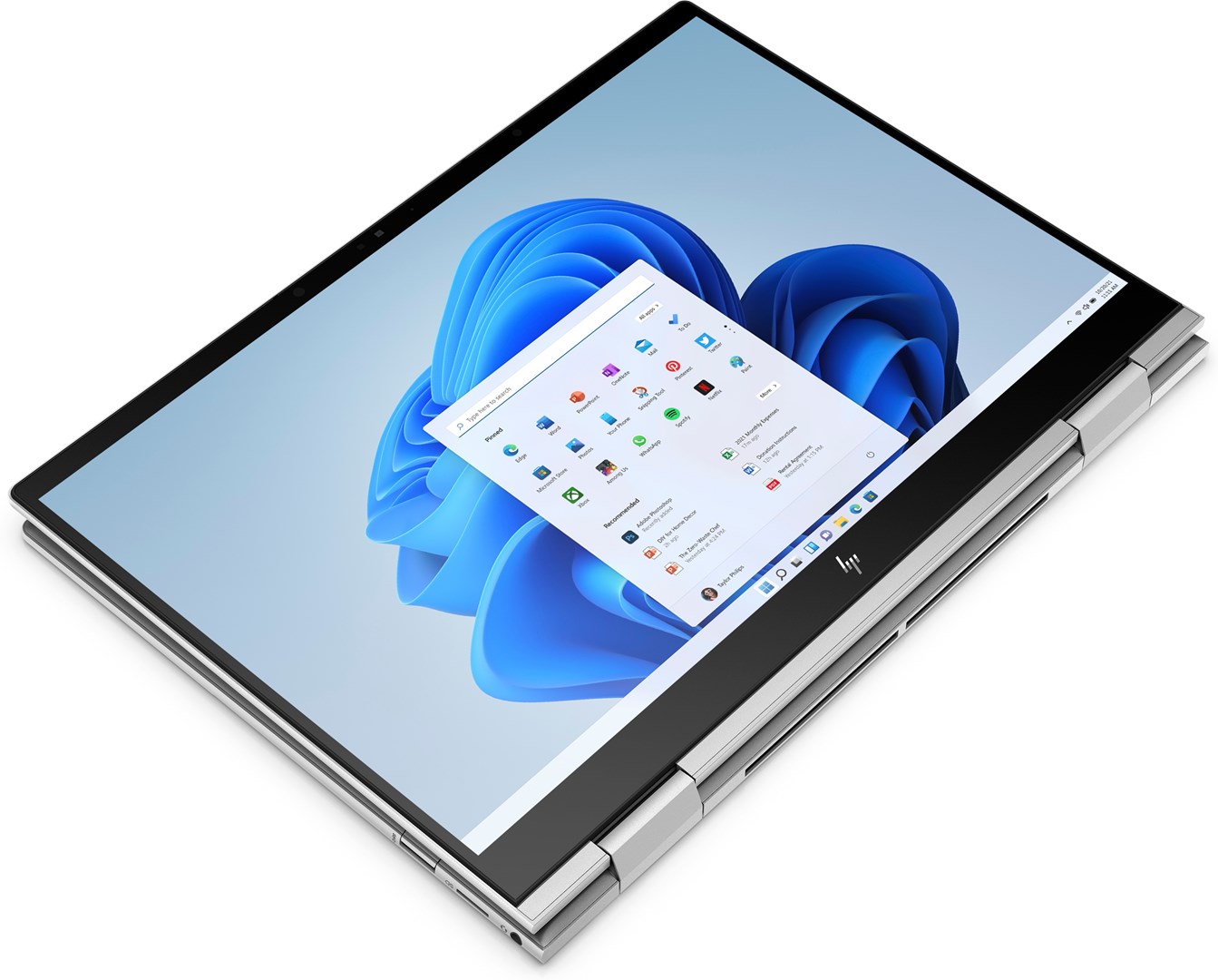Laptop HP Envy x360, 13.3", Intel Core i5 1230U, 16GB RAM, 512GB SSD, i argjendtë