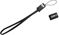 Kabllo USB Logo, 0.3 m, e zezë